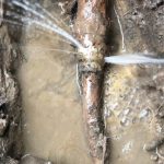 Underground water leak detector